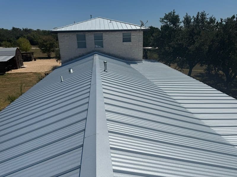 Durable Screw Down Metal Roofing Installation