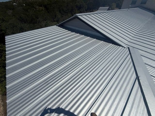 Durable Screw Down Metal Roofing Installation