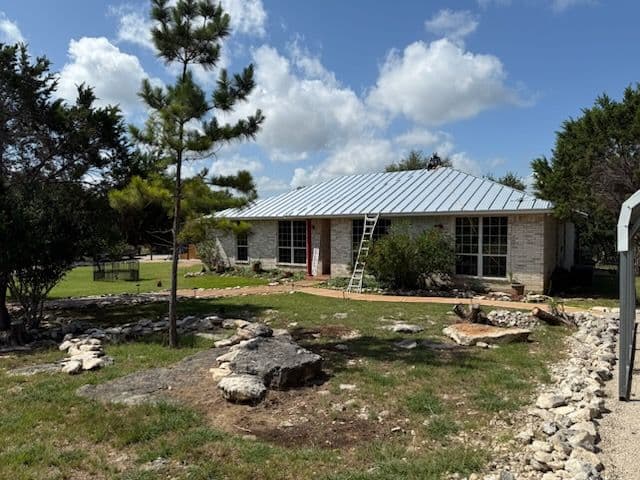 Sleek Galvalume Roof Transformation in Boerne TX image