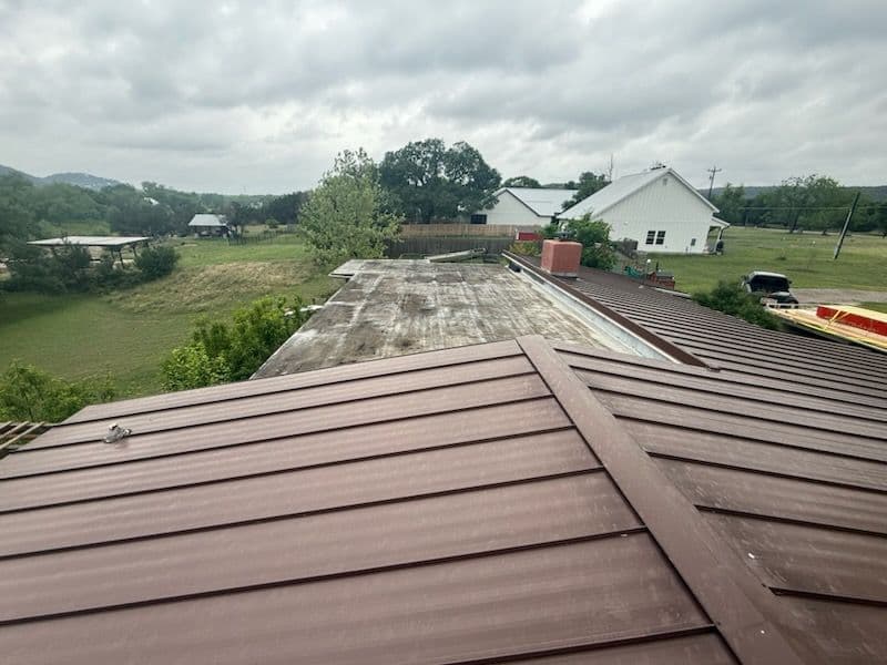 Wimberly TX Roof Transformation Standing Seam Update image
