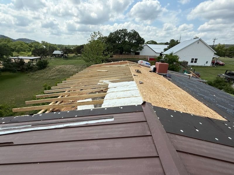 Gallery photos for Wimberly TX Roof Transformation Standing Seam Update: Image #3