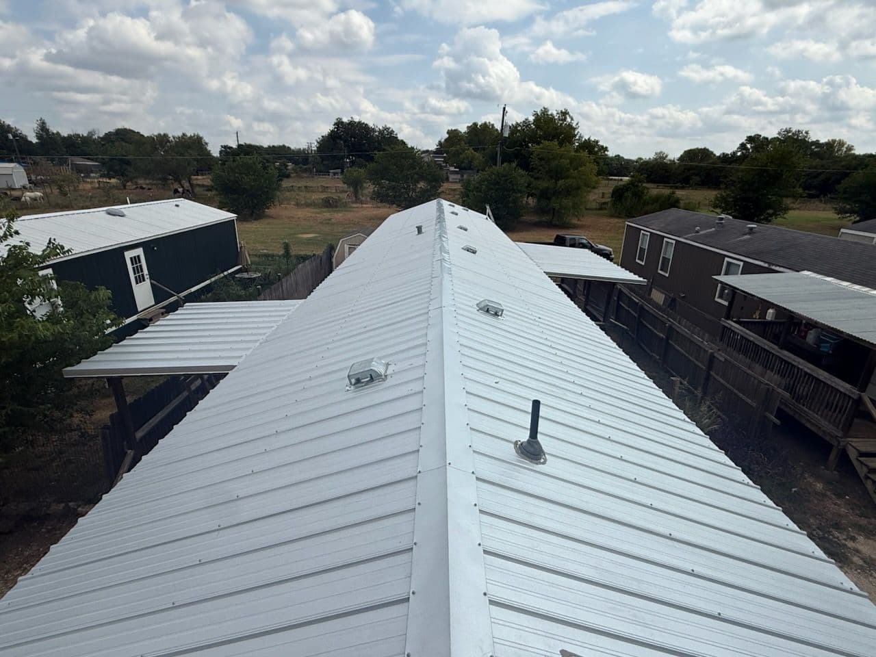 Durable Metal Roofing Installation in Martindale Texas